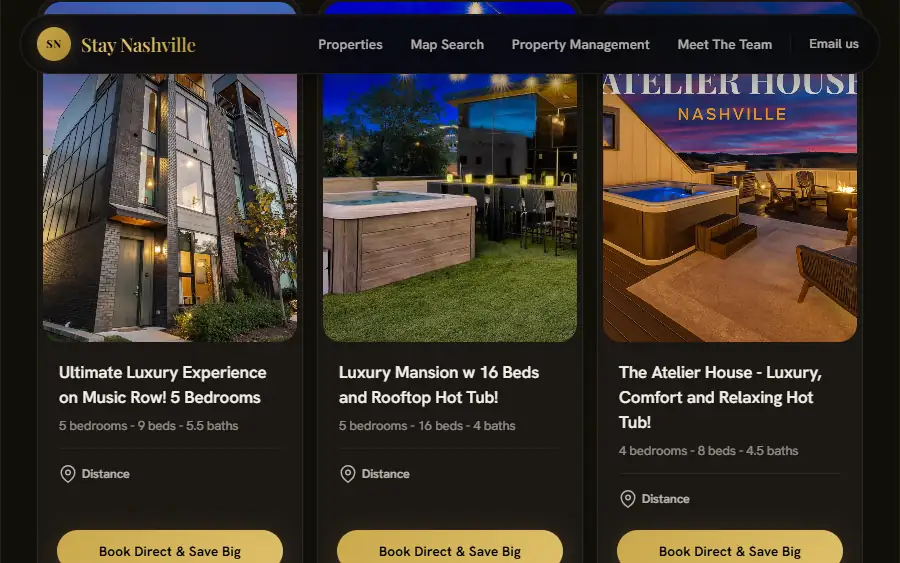 The property grid, grouped by category